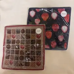 FEILER ハンカチ 2枚セット ショコラ ストロベリーのサムネイル