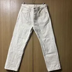 70s USA製 カーハート ペインターパンツ プリントタグ 生成り 31×34