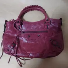 ハンドバッグ 革製 レディース