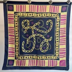 S-260 80s 90s イタリア製 ヴィンテージスカーフ ポリエステル