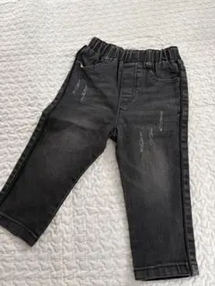デニムパンツ ダメージ加工