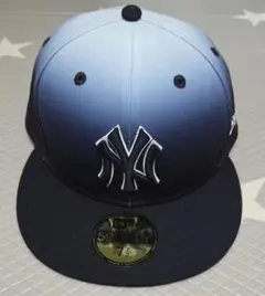 ニューエラ　59FIFTY ヤンキース ネイビーグラデーション　7 1/2