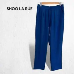 シューラルー スラックス タックパンツ イージー ストレッチ ウエストゴム L