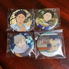 ハイキュー!! 岩泉一 菅原孝支 影山飛雄 缶バッチ