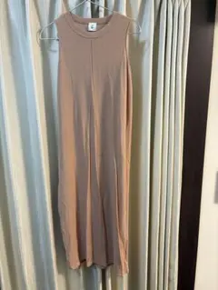 美品　ビューティーアンドユースノースリーブ ロングワンピース　定価¥17280