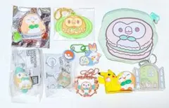 ポケモン　モクローグッズまとめ売りセット　ポケピース、コメダコラボ、カプセルトイ