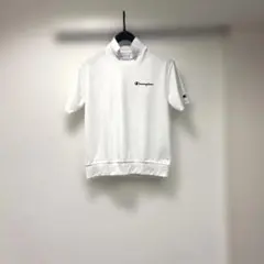 Champion ゴルフモックネック 半袖シャツ ホワイト Sのサムネイル