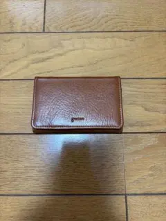 genten ゲンテン レザー 名刺入れ カードケース ブラウンのサムネイル