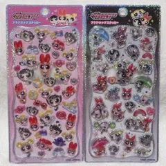 パワパフ　パワーパフガールズ　プチドロップステッカー　プチドロ　正規品