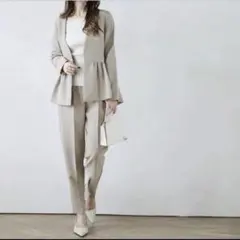 ペプラム フォーマル セットアップ Lサイズ