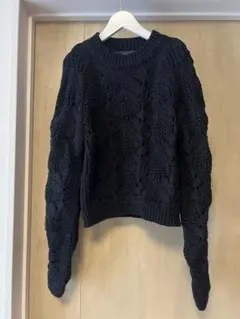 【nonono様 専用】PHOTOCOPIEU セーター 36 ブラック