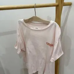 【Ungrid】半袖 Tシャツ ピンク CITREA