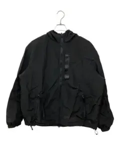 Armani Exchange ブラック リバーシブルナイロンジャケット