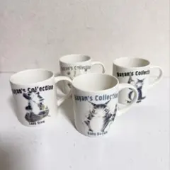 わちふぃーるど ダヤン マグカップ 4個セット