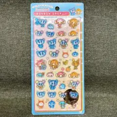 1点限り ナルミヤキャラクターズ ボンボンドロップシール エンジェルブルー