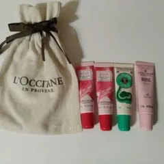 L'Occitane ローズリップバーム 4本セット　巾着のサムネイル