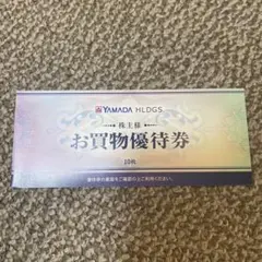 ヤマダ電機　お買物優待券 10枚5,000円分