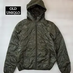 00s OLD UNIQLO ユニクロ フード付き中綿 キルティング ジャケット
