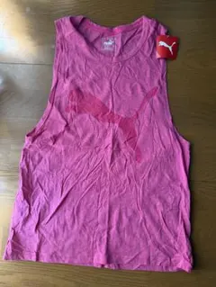 新品未使用　プーマ　PUMA ピンク タンクトップ S