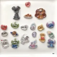 ボンボンドロップシールおすそ分け　ディズニー　わんわん物語