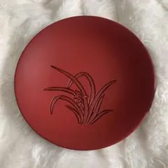 未使用】村上木彫堆朱 菓子器盛皿 伝統工芸 川村忠雄 - メルカリ