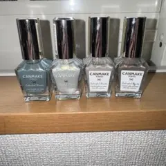 キャンメイク　カラフルネイルズ　４本セット（ベビーラグラス・スプリングメドウ他）