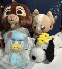 キャラクターぬいぐるみセット