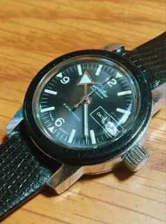 セイコー マチックレディーダイバー2517ー3270 赤カレンダー