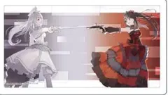 デート・ア・ライブ、時崎狂三&白の女王　ラバーマット　　デート・ア・バレット