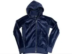 1piu1uguale3 relax ヘビーベロア ジップ パーカー ネイビー