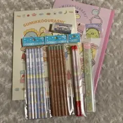 すみっコぐらし　連絡帳　鉛筆　定規　消しゴム　文房具　セット