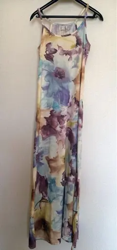 キャミワンピース花柄