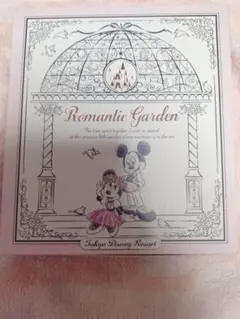 ディズニーリゾート クッキー空き箱 Romantic garden