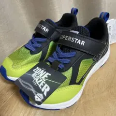 SUPERSTAR バネのチカラ 子供用スニーカー 18cm