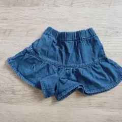 デニム風フリルズボン　120