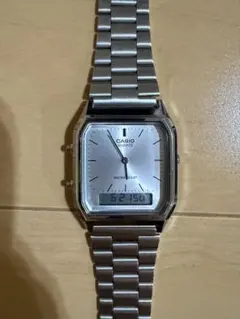 CASIO AQ-230 チープカシオ シルバーのサムネイル