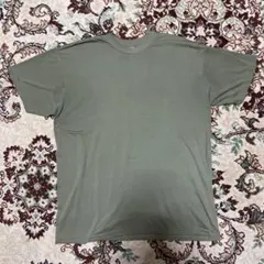 【米軍実物】US ARMY 無地 インナーTシャツ XL カーキ　ミリタリーのサムネイル