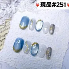 251現品推しネイルチップ付け爪量産型姫ギャルクロムハーツチークy2k痛ネイル
