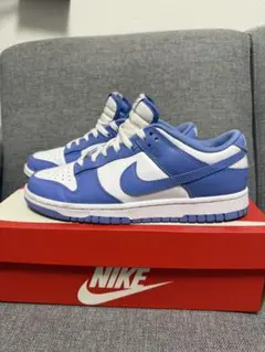 NIKE DUNK LOW ブルー ホワイト スニーカーのサムネイル