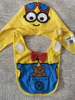 ミニオン　スタイ＆帽子セット　USJ