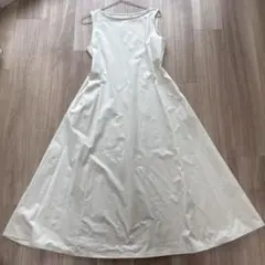 UNIQLO AIRism ノースリーブ ロングワンピース L