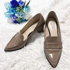 ✨極美品✨オデットエオディール ローファー　パンプス 23.5 ポインテッド
