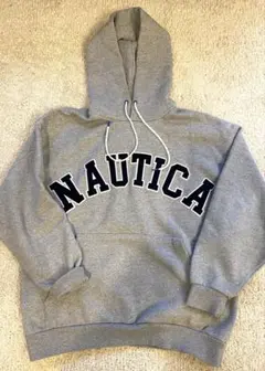 NAUTICA グレー パーカー Mサイズ