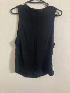 JAZZERCISE ノースリーブ タンクトップ ブラック