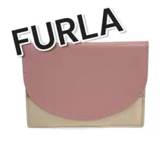 71910 FURLA 二つ折りカードケース ABランク 10.5×8cm