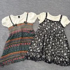 半袖ワンピース　２枚セット