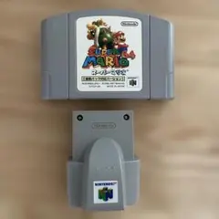 Nintendoスーパーマリオ64 ソフト&振動パック　動作未確認　ジャンク品