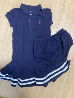 Ralph Lauren ネイビー ポロワンピース 24M