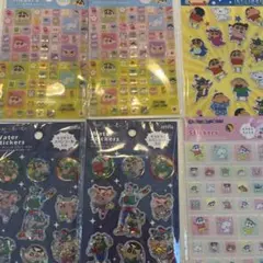 クレヨンしんちゃん シール ６点まとめ売り