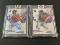 topps pristine 2024　ブレーブス　2枚　まとめ　99シリ